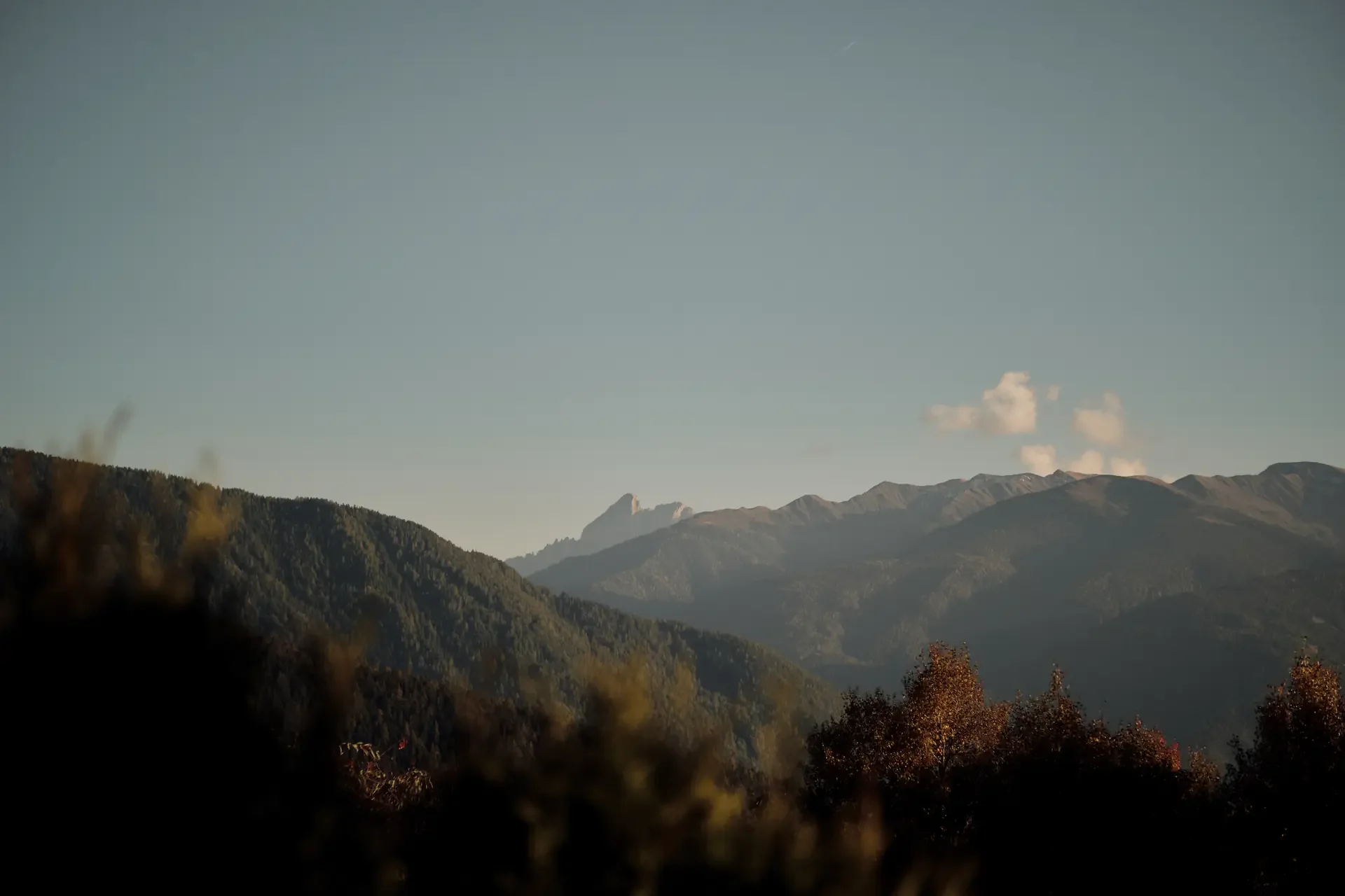 Wandern Meransen - Peitlerkofl Bergpanorama Südtirol